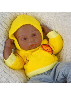 15Inch Leo‌ Boy Full Silicone Reborn Newborn Baby Lifelike Baby Dolls For Kids